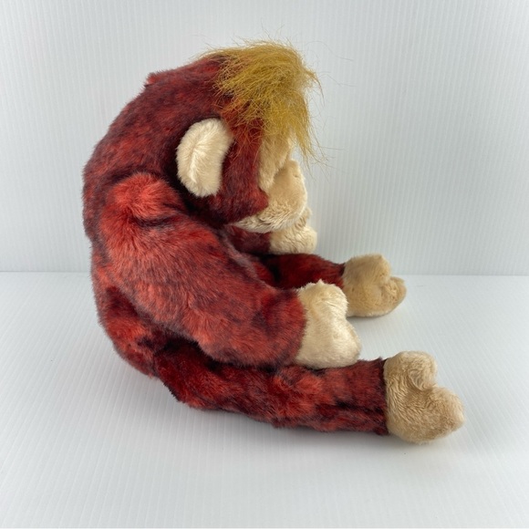 Ty Beanie Buddies Schweetheart Plush Vintage 1999 Monkey Valentines Red - Picture 5 of 11